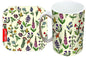Wild Flowers Mug and Coaster Gift Set by Selina-Jayne