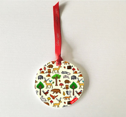 Woodland Animals Hanging Decoration by Selina-Jayne