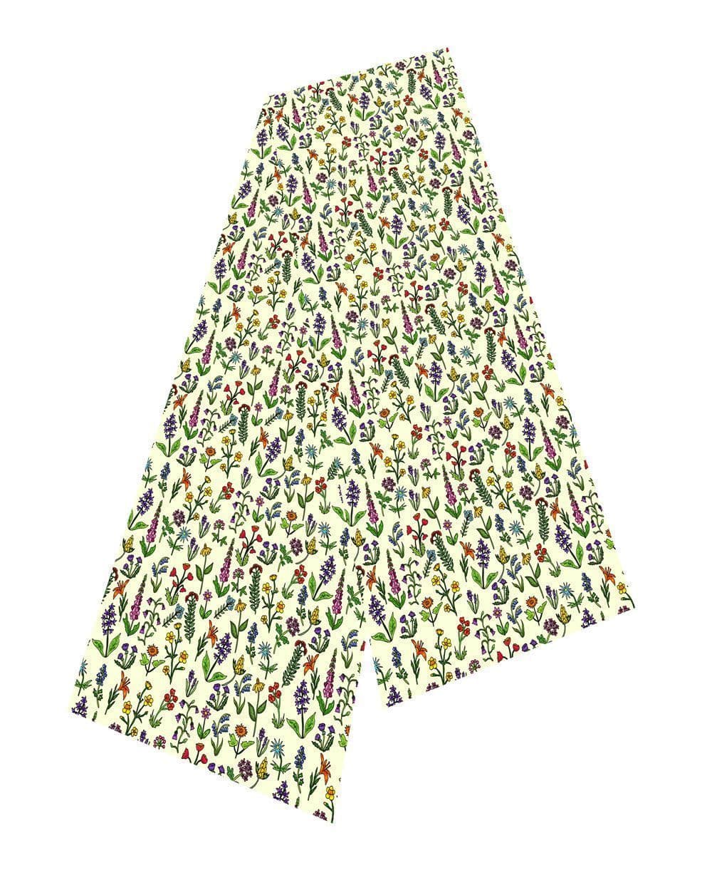 Woodland Animals Silk Scarf by Selina-Jayne