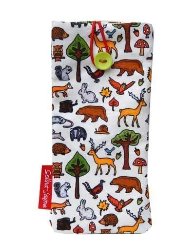 Woodland Animals Soft Glasses Case by Selina-Jayne