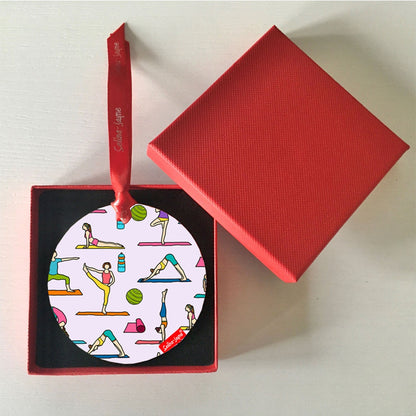 Yoga Hanging Decoration by Selina-Jayne
