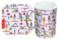 Yoga Mug and Coaster Gift Set by Selina-Jayne