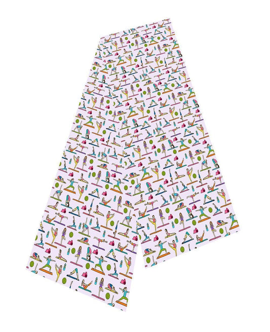 Yoga Silk Scarf by Selina-Jayne