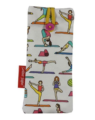 Yoga Soft Glasses Case by Selina-Jayne