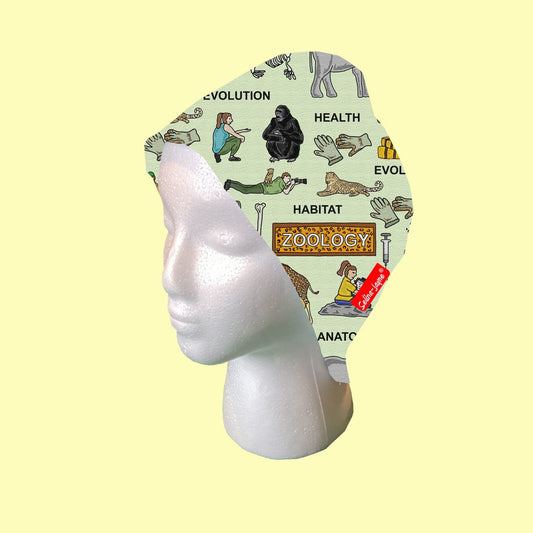 Zoologist Scrub Cap by Selina-Jayne